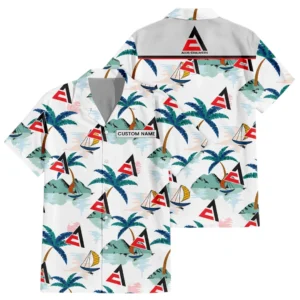 Allis Chalmers Exclusive Logo Hawaiian Shirt Tropical Landscape Pattern All-over Print For Men Women Kids, Custom Name HIDI180225Y7HWLS2ALC
