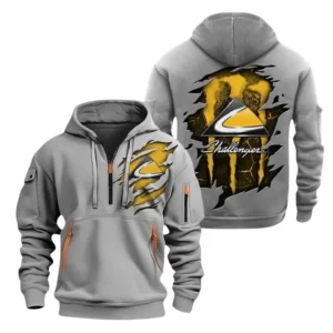 Challenger Tractor Half Zip Hoodie, Sport Hooded Multi-Pocket HG110325Y25QZ2HCT2CHT