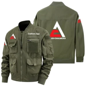 Allis Chalmers Exclusive Logo Jacket x Baseball Collar Style Multiple Pockets Men’s Hiking Outdoor Jacket Custom Name HIHI190325Y40JCXALC