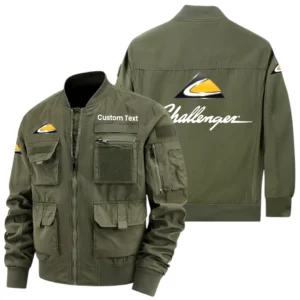 Challenger Exclusive Logo Jacket x Baseball Collar Style Multiple Pockets Men’s Hiking Outdoor Jacket Custom Name HIHI190325Y40JCXCHT