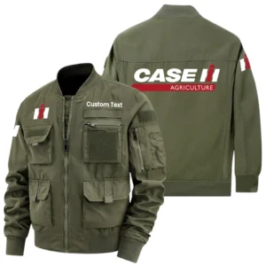 Case IH Exclusive Logo Jacket x Baseball Collar Style Multiple Pockets Men’s Hiking Outdoor Jacket Custom Name HIHI190325Y40JCXCIH