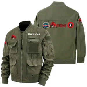Buffalo Turbine Exclusive Logo Jacket x Baseball Collar Style Multiple Pockets Men’s Hiking Outdoor Jacket Custom Name HIHI200325Y40JCXBUT