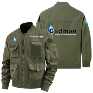 Cadman Power Exclusive Logo Jacket x Baseball Collar Style Multiple Pockets Men’s Hiking Outdoor Jacket Custom Name HIHI200325Y40JCXCPE