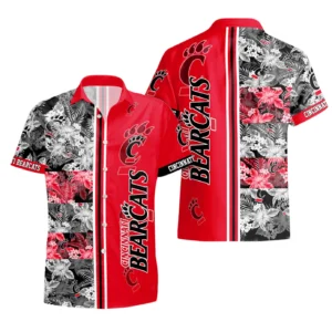Cincinnati Bearcats Hawaiian Aloha Shirt All Over Print, Custom Name TN260425Y7HWCT11NCCIN