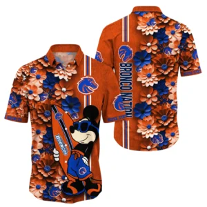 Boise State Broncos Hawaiian Aloha Shirt All Over Print, Custom Name TN260425Y7HWCT12NCBSB