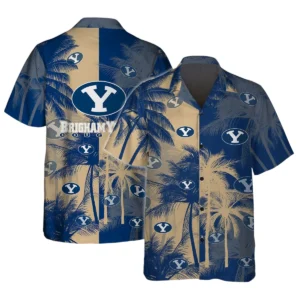 BYU Cougars Hawaiian Aloha Shirt All Over Print, Custom Name TN260425Y7HWCT13NCBYU