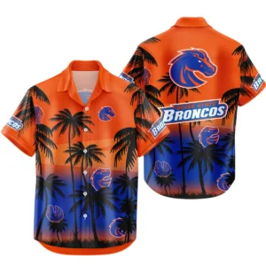Boise State Broncos Hawaiian Aloha Shirt All Over Print, Custom Name TN260425Y7HWCT15NCBSB