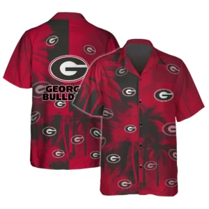 Georgia Bulldogs Hawaiian Aloha Shirt All Over Print, Custom Name For Men Women Kids TN260425Y7HWCT19NCUGA