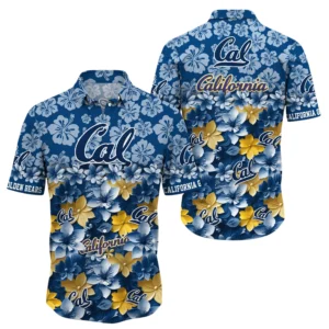 California Golden Bears Hawaiian Aloha Shirt All Over Print, Custom Name TN260425Y7HWCT21NCCAL