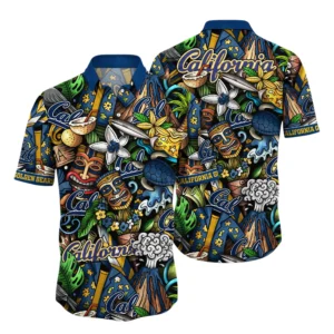 California Golden Bears Hawaiian Aloha Shirt All Over Print, Custom Name TN260425Y7HWCT2NCCAL
