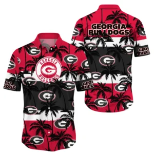 Georgia Bulldogs Hawaiian Aloha Shirt All Over Print, Custom Name For Men Women Kids TN260425Y7HWCT3NCUGA