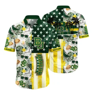 Baylor Bears Hawaiian Aloha Shirt All Over Print, Custom Name TN260425Y7HWCT5NCBAY