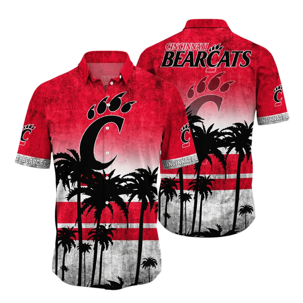 Cincinnati Bearcats Hawaiian Aloha Shirt All Over Print, Custom Name TN260425Y7HWCT8NCCIN