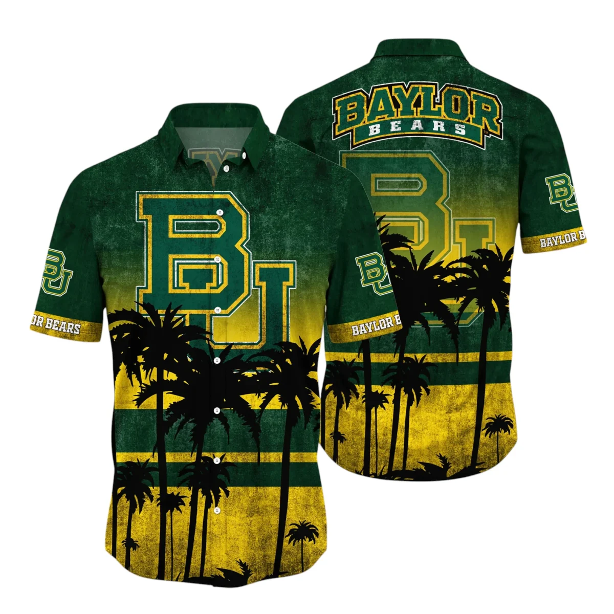 Baylor Bears Hawaiian Aloha Shirt All Over Print, Custom Name TN260425Y7HWCT9NCBAY