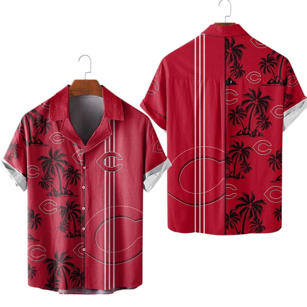 Cincinnati Reds Hawaiian Aloha Shirt All Over Print, Custom Name For Men Women Kids TN230425Y7HWCT1MBCIN
