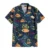 Navy Tropical Flower