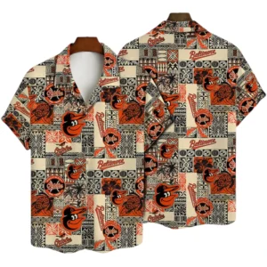 Baltimore Orioles Hawaiian Shirt All Over Print, Custom Name TN29525Y7HWCT2MBBAL