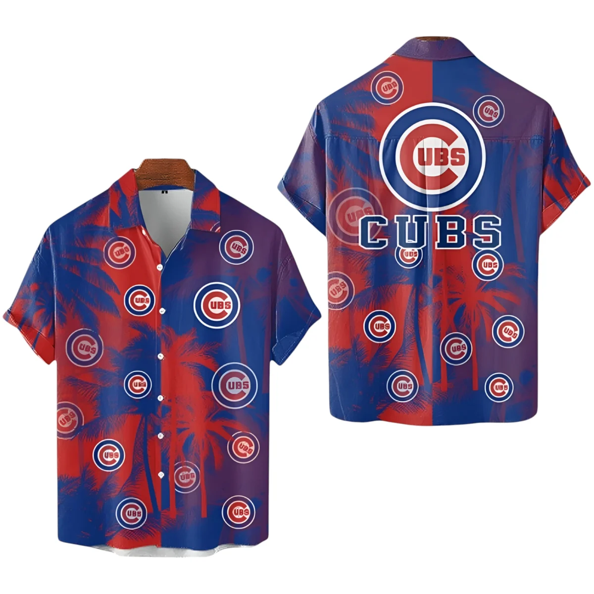 Chicago Cubs Hawaiian Shirt All Over Print, Custom Name TN300525Y7HWCT10MBCHC