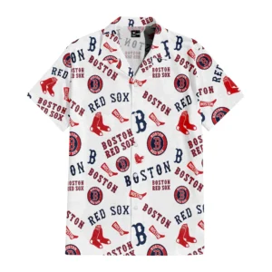 Boston Red Sox Hawaiian Shirt All Over Print, Custom Name TN300525Y7HWCT12MBBRS