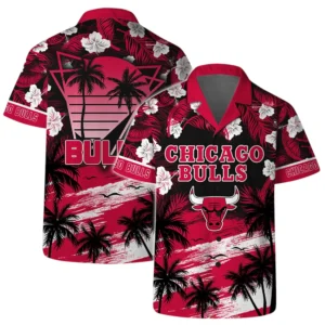 Chicago Bulls Hawaiian Shirt x Beach Shorts Full Set All Over Print Plus Size Custom Name TN220425Y7HWCT12NACHI