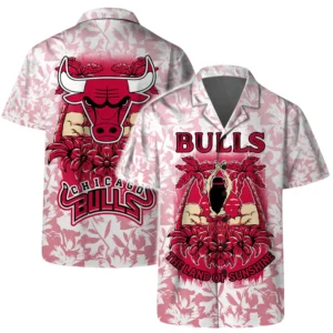 Chicago Bulls Hawaiian Shirt x Beach Shorts Full Set All Over Print Plus Size Custom Name TN220425Y7HWCT13NACHI