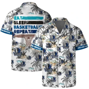Dallas Mavericks Hawaiian Shirt x Beach Shorts Full Set All Over Print Plus Size Custom Name TN220425Y7HWCT1NADAL