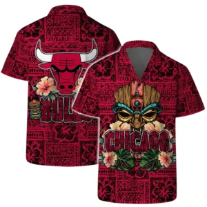 Chicago Bulls Hawaiian Shirt x Beach Shorts Full Set All Over Print Plus Size Custom Name TN220425Y7HWCT4NACHI