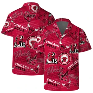 Chicago Bulls Hawaiian Shirt x Beach Shorts Full Set All Over Print Plus Size Custom Name TN220425Y7HWCT7NACHI