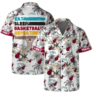 Miami Heat Hawaiian Shirt x Beach Shorts Full Set All Over Print Plus Size Custom Name TN250425Y7HWCT1NAMH