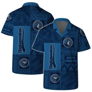 Minnesota Timberwolves Hawaiian Shirt x Beach Shorts Full Set All Over Print Plus Size Custom Name TN250425Y7HWCT1NAMT