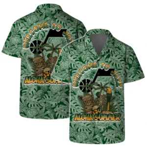 Utah Jazz Hawaiian Shirt x Beach Shorts Full Set All Over Print Plus Size Custom Name TN260425Y7HWCT4NAUTA