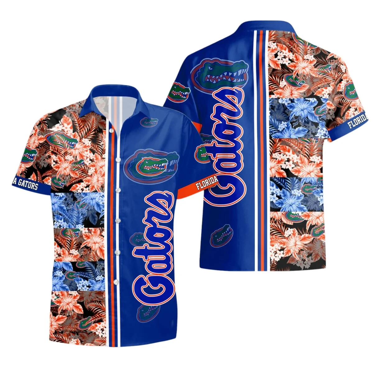 Florida Gators Hawaiian Shirt All Over Print, Custom Name TN260425Y7HWCT4NCFLA