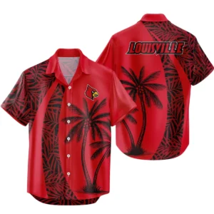 Louisville Cardinals Hawaiian Shirt All Over Print, Custom Name TN300425Y7HWCT13NCLOU