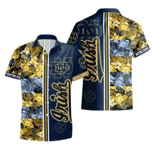 North Dakota State Bison Hawaiian Shirt All Over Print, Custom Name TN300425Y7HWCT13NCND