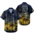Navy Tropical Flower 2