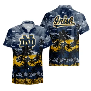North Dakota State Bison Hawaiian Shirt All Over Print, Custom Name TN300425Y7HWCT22NCND