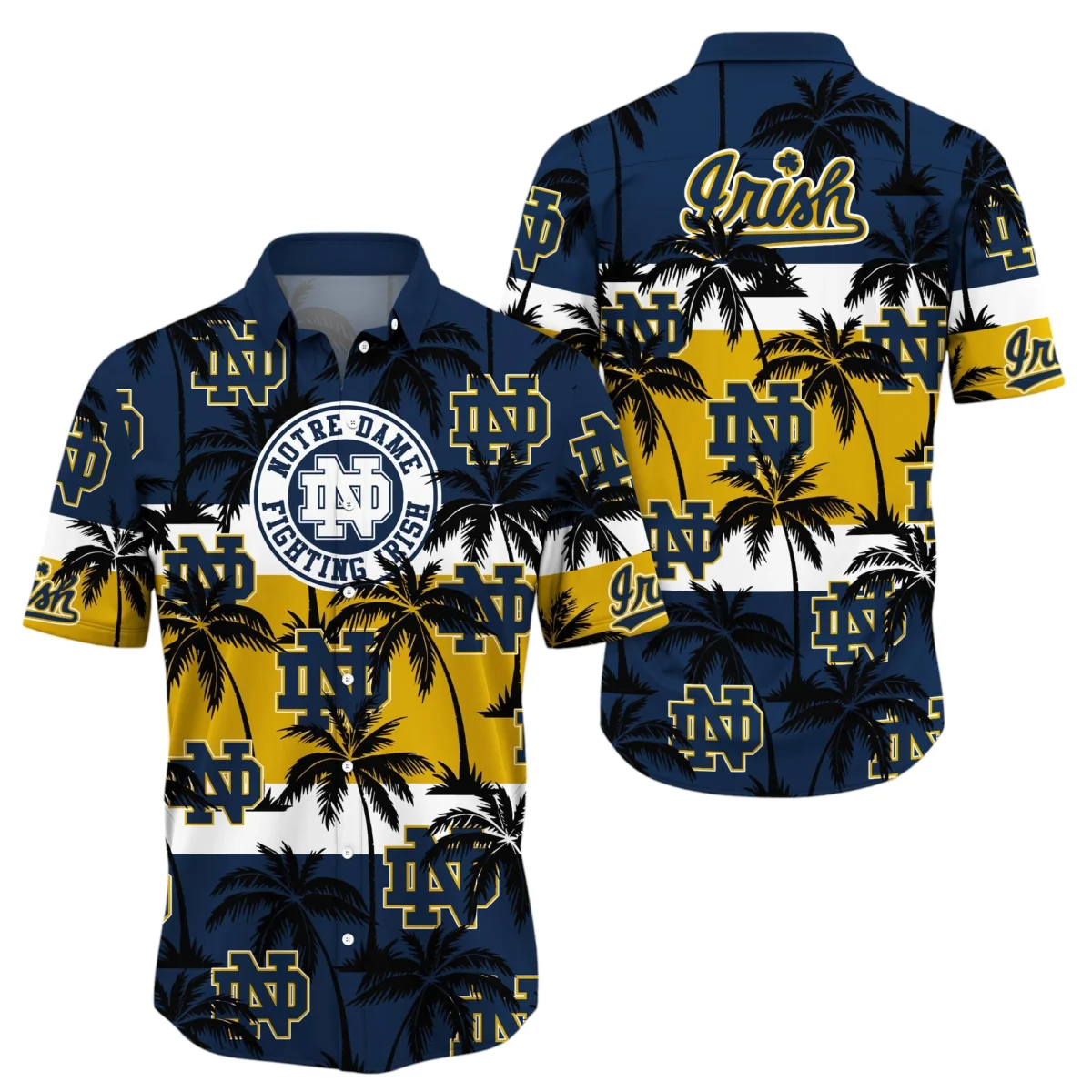 North Dakota State Bison Hawaiian Shirt All Over Print, Custom Name TN300425Y7HWCT4NCND