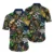 Navy Tropical Flower 2