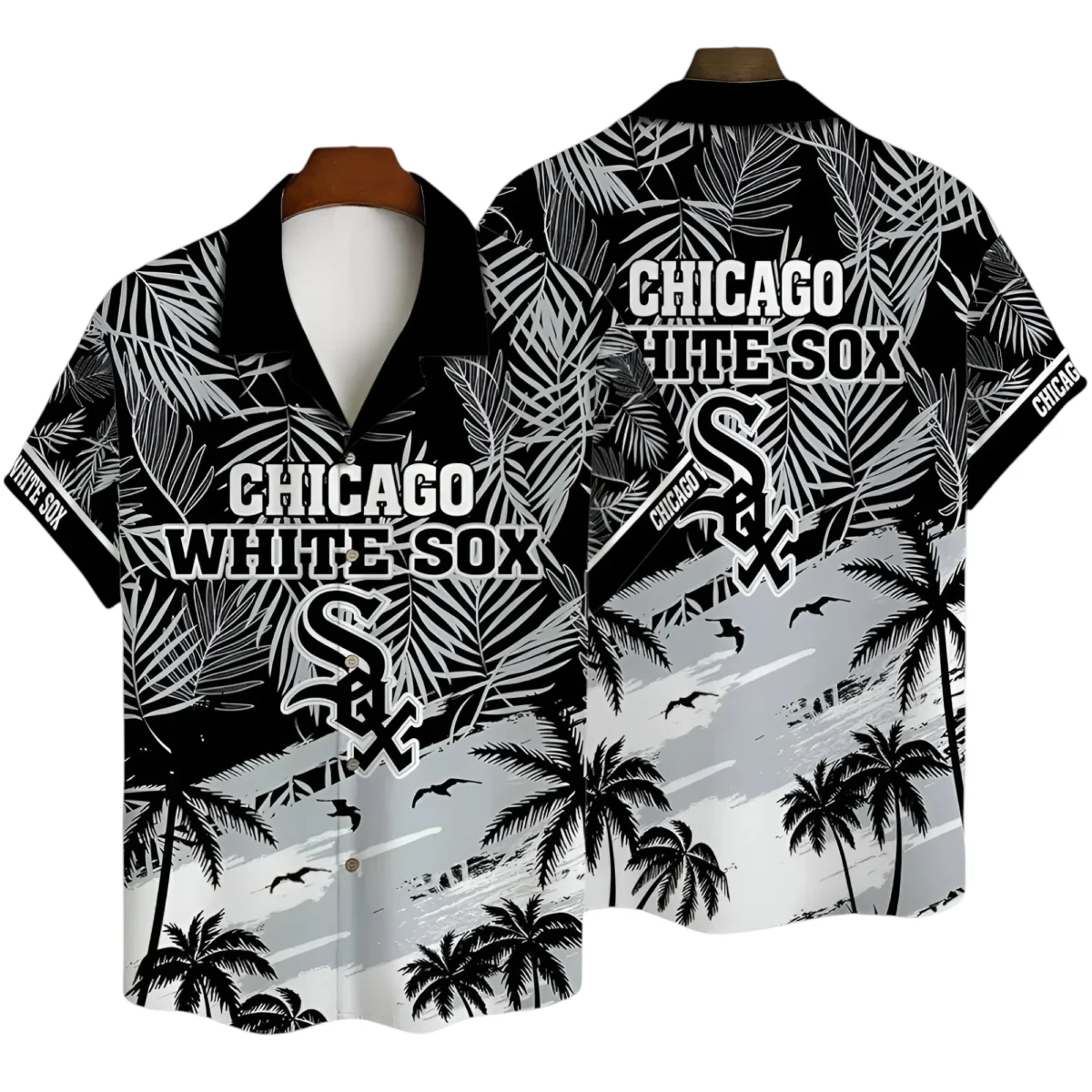 Chicago White Sox Hawaiian Shirt All Over Print, Custom Name TN300525Y7HWCT12MBCWS