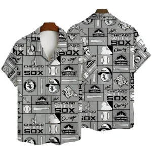 Chicago White Sox Hawaiian Shirt All Over Print, Custom Name TN300525Y7HWCT6MBCWS