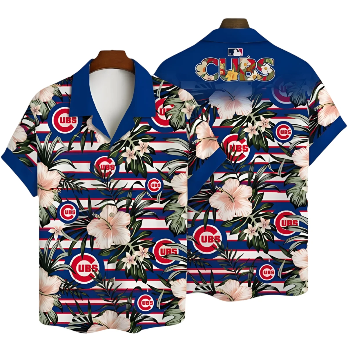 Chicago Cubs Hawaiian Shirt All Over Print, Custom Name TN30525Y7HWCT12MBCHC