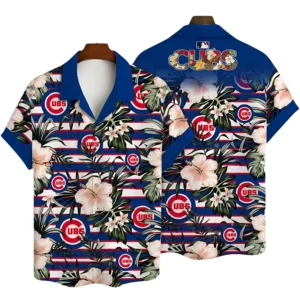Chicago Cubs Hawaiian Shirt All Over Print, Custom Name TN30525Y7HWCT12MBCHC