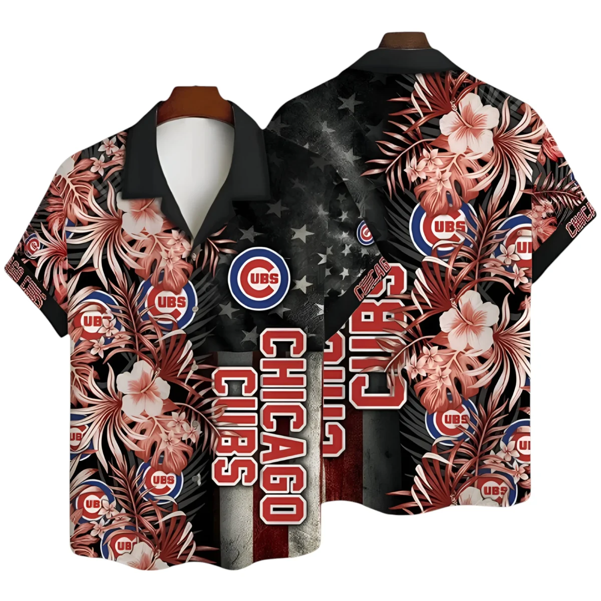 Chicago Cubs Hawaiian Shirt All Over Print, Custom Name TN30525Y7HWCT18MBCHC