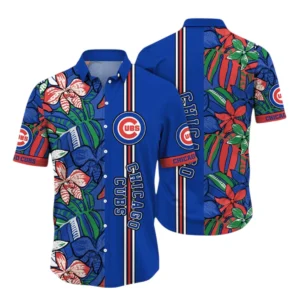 Chicago Cubs Hawaiian Shirt All Over Print, Custom Name TN30525Y7HWCT21MBCHC