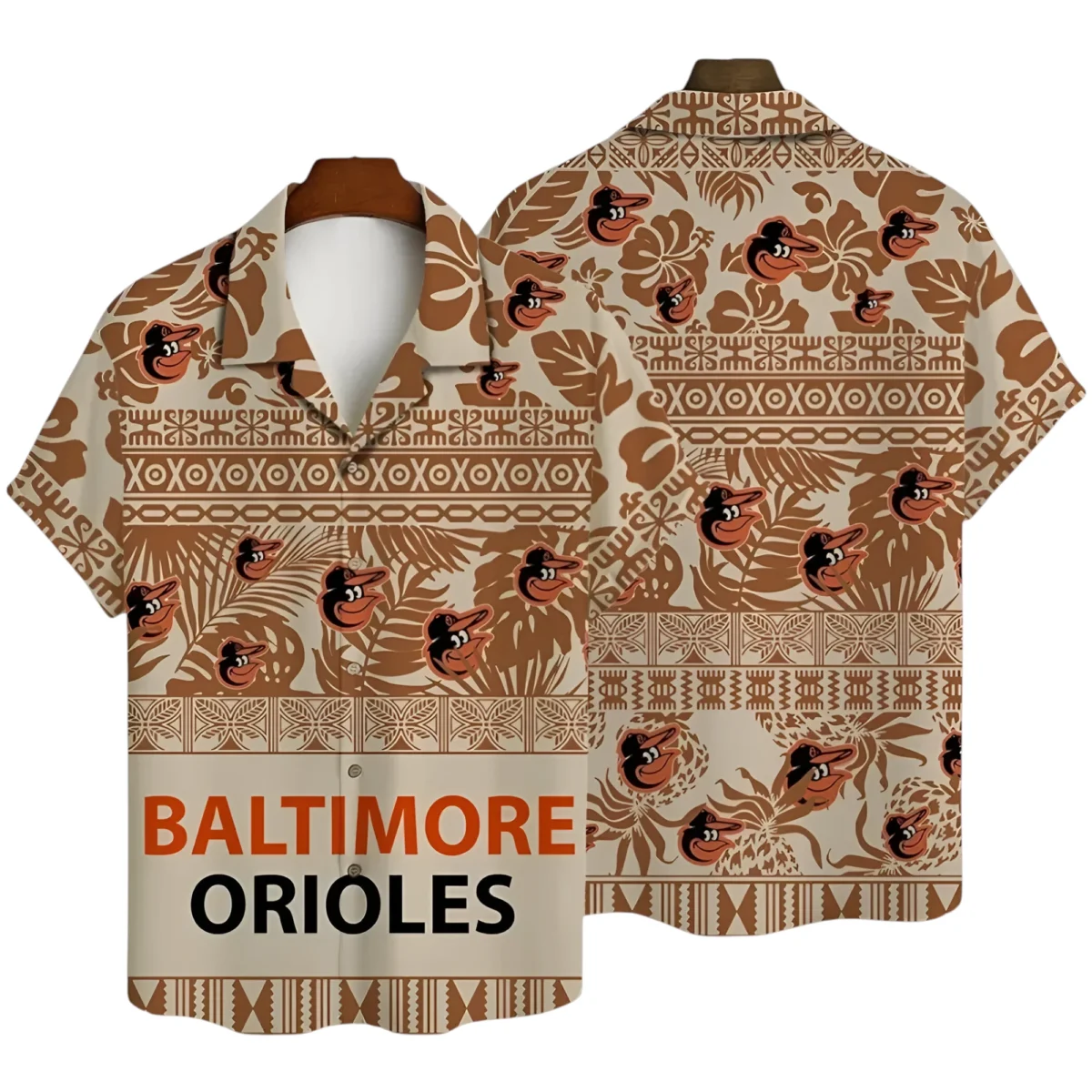 Baltimore Orioles Hawaiian Shirt All Over Print, Custom Name TN30525Y7HWCT31MBBAL