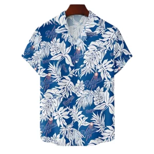 Los Angeles Dodgers Hawaiian Shirt All Over Print, Custom Name TN030625Y7HWCT3MBLAD