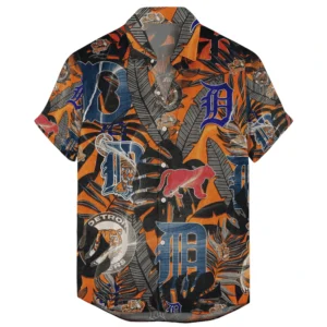 Detroit Tigers Hawaiian Shirt All Over Print, Custom Name TN310525Y7HWCT28MBDET