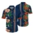 Navy Tropical Flower