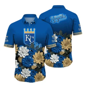 Kansas City Royals Hawaiian Shirt All Over Print, Custom Name TN020625Y7HWCT10MBKC
