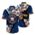 Navy Tropical Flower 2